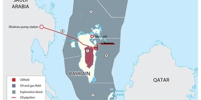 Mapa de blocs de Bahrain