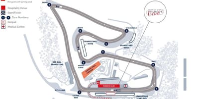 Mapa del gp de Bahrain