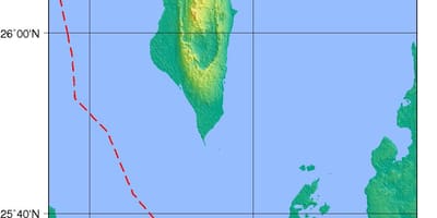 Mapa de Bahrain física