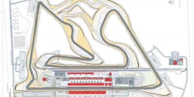 Bahrain circuit mapa