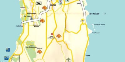 Mapa de Bahrain soc